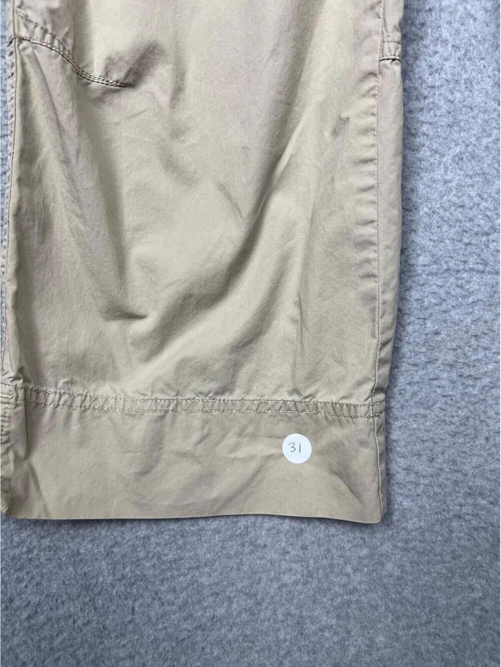 Columbia Capris Cargo Pants Womens 12 Lightweight Khaki Outdoor Sports Casual - Picture 13 of 13